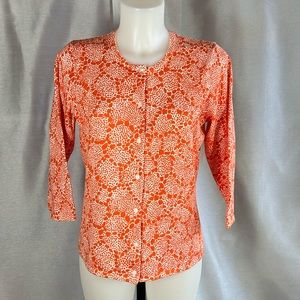 Carole Little printed cardigan